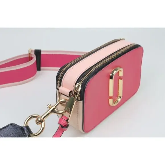 Marc Jacobs Snapshot Colorblock Saffiano Leather Small Camera Crossbody Bag
